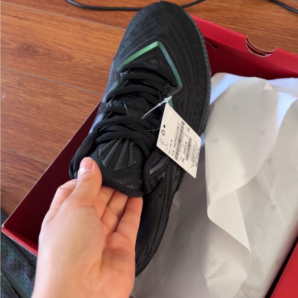 Anta Kai 2 Triple Black Shoes